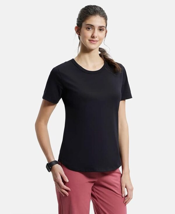 Female Black 2 Jockey Women's T-Shirt (Black)