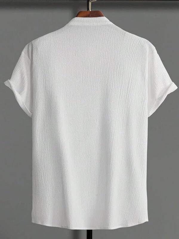 Mens Cotton White Shirt