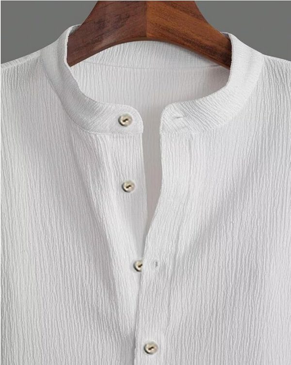 Mens Cotton White Shirt