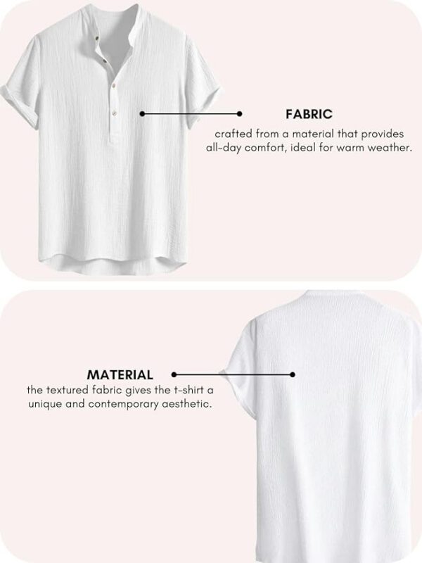 Mens Cotton White Shirt