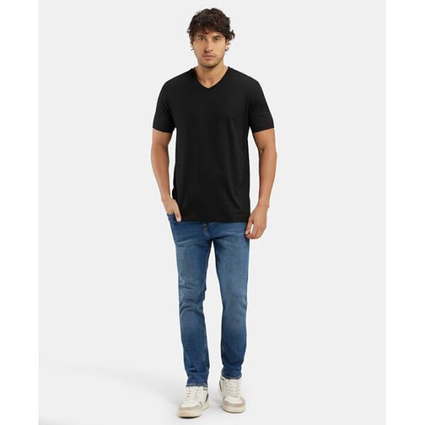 T-Shirt Black 4 Jockey Men's T-Shirt (Black)