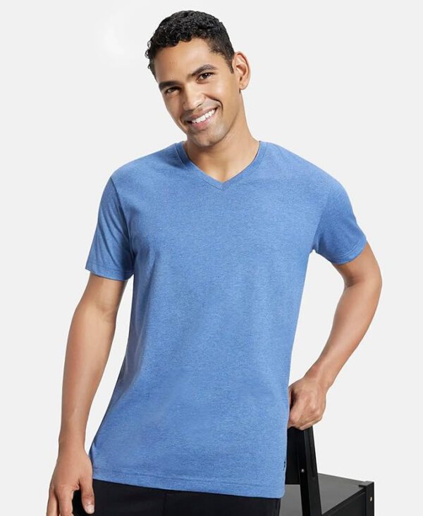 T-Shirt Blue 5 Jockey Men's T-Shirt (Blue)