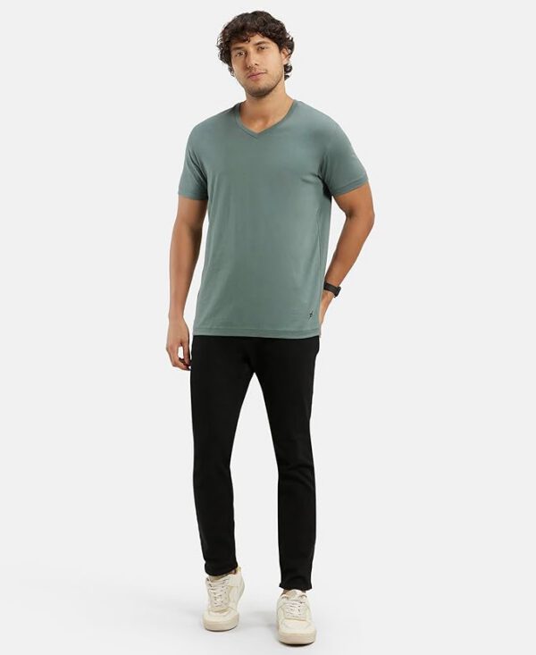 T-Shirt Green 4 Jockey Men's T-Shirt (Green)