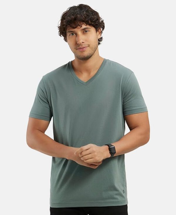T-Shirt Green 5 Jockey Men's T-Shirt (Green)